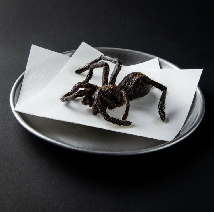 カイラルクリーチャー(蜘蛛)の唐揚げ